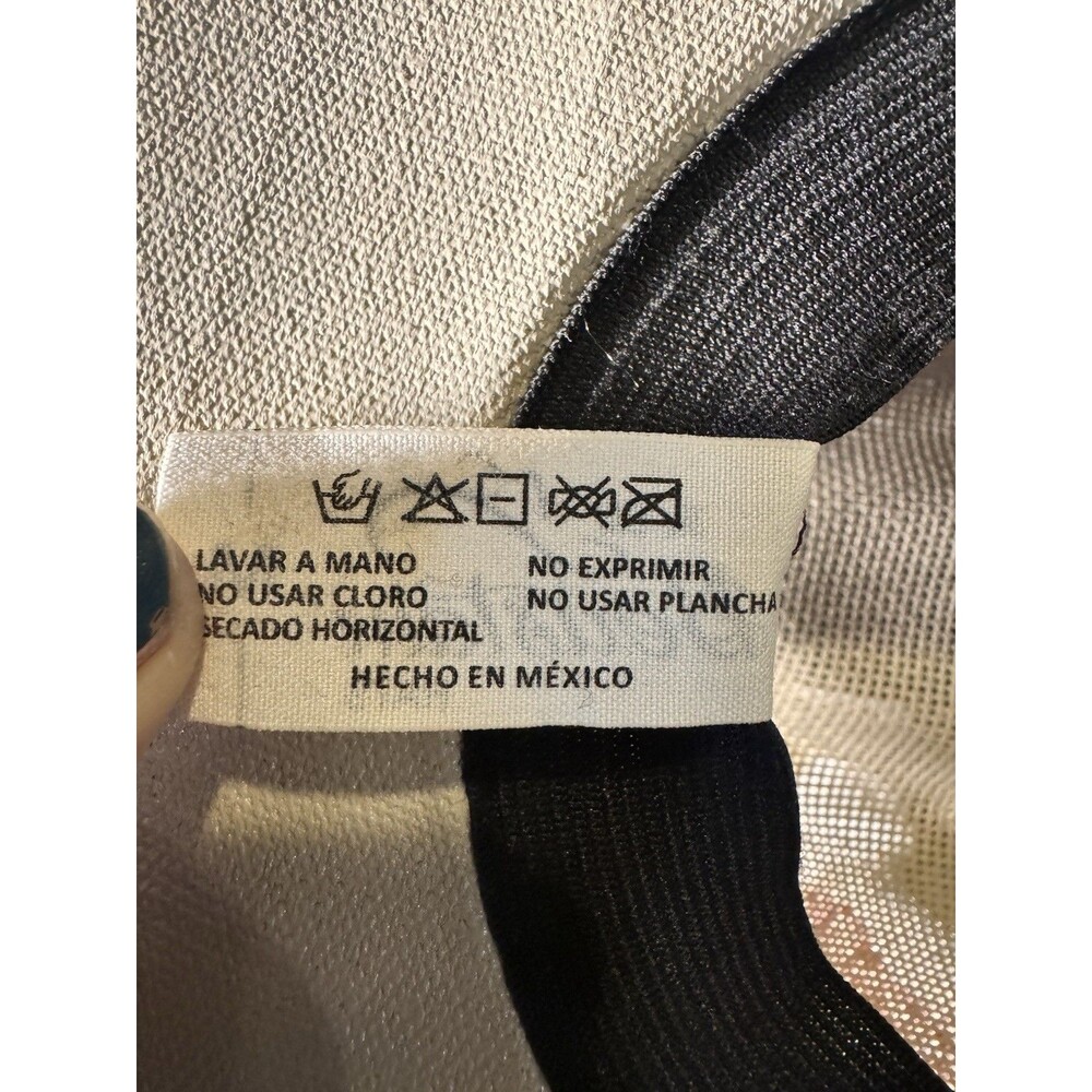 Mexican Artisanal Hand Painted Fedora Hat Pink Dragonfly-Beige M - Picture 10 of 16